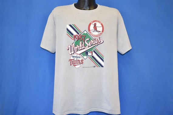 80s Minnesota Twins 1987 World Series MLB t-shirt… - image 2