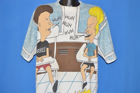 90s Beavis And Butthead All Over Print MTV t-shirt