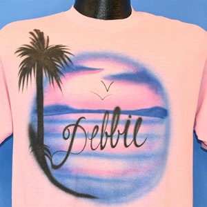 Dog Muscle Tank Top Airbrush 80's Inspired Beach Sun Swim Quick Dry Shirt  Free Shipping