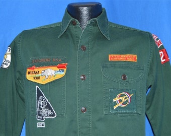 50s Explorer Scout BSA Rock Island Shirt Medium
