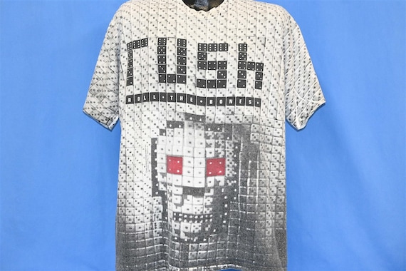RUSH 90s VINTAGE Tシャツ ROLL THE BONES 1990s RUSH Roll the Bones Tee - Etsy
