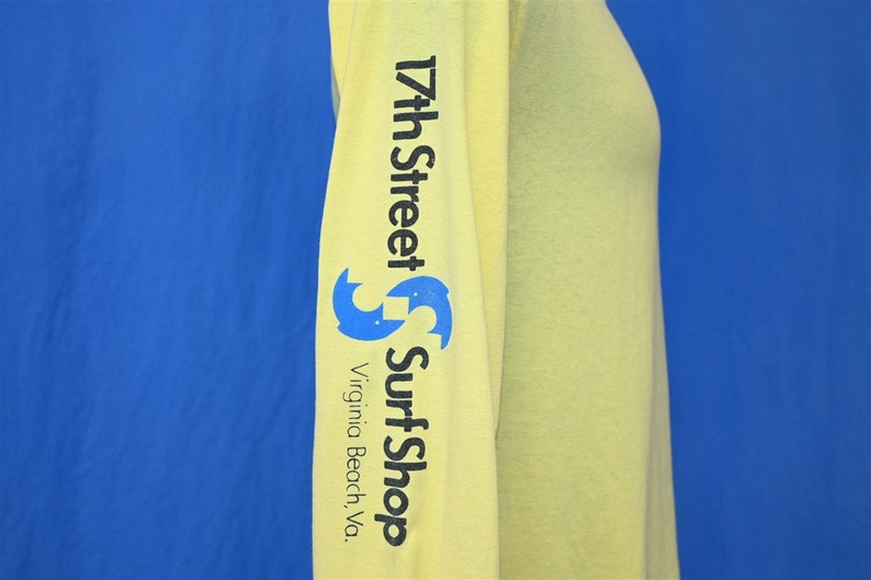 80s 17th Street Surf Shop Virginia Beach Surf Wear Long Sleeve Etsy