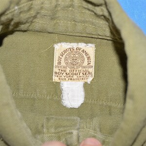 40s Boy Scouts Change Button Uniform shirt Large image 8