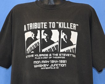 Steve Kilbride The Stevettes Tribute to Killer Whisky Junction des années 90 t-shirt XXL