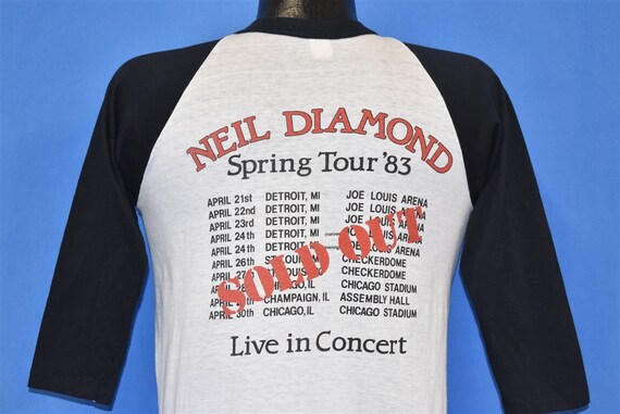 80s Neil Diamond Spring Tour 1983 Sold Out Rock C… - image 3