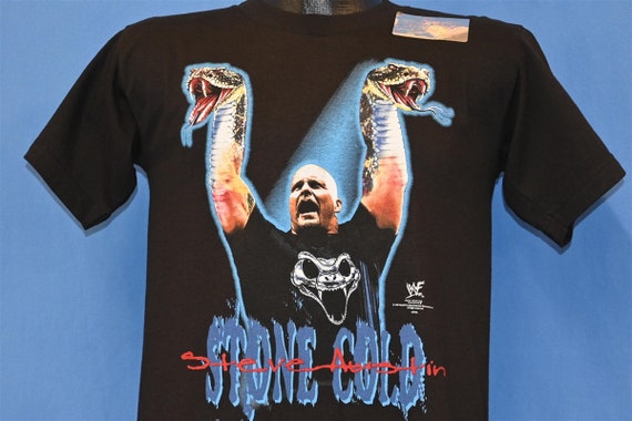 【70％OFF】 90s Stone Cold Steve Austin WWF Pro Wrestling Deadstock T トップス