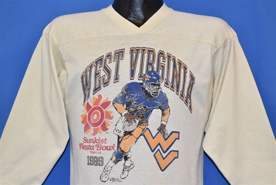 80s West Virginia Mountaineers Fiesta Bowl 1989 Carion 18 | Etsy