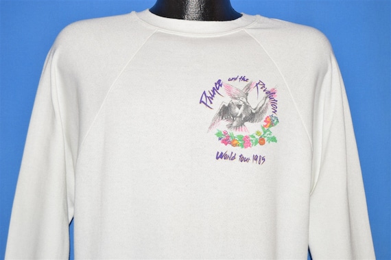 80s Prince and the Revolution World Tour Sweatshi… - image 2