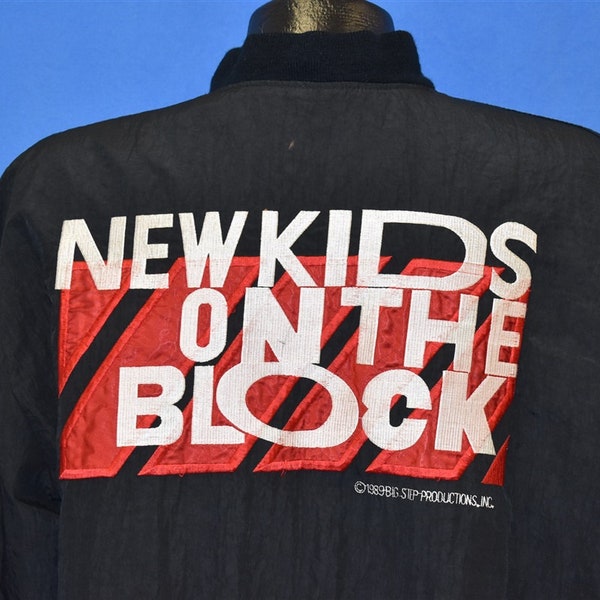 80s New Kids On the Block Hangin' Tough Tour Jacket Medium