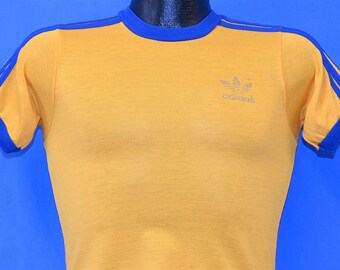 blue yellow adidas t shirt