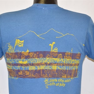 70s Park City Utah 4th of July Parade t-shirt Small