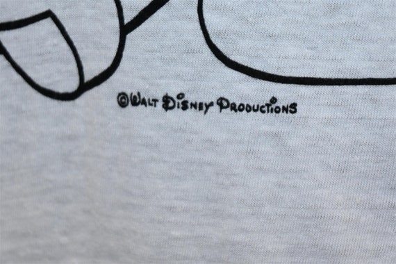 70s Mickey Mouse Walt Disney White Blue Cartoon R… - image 3