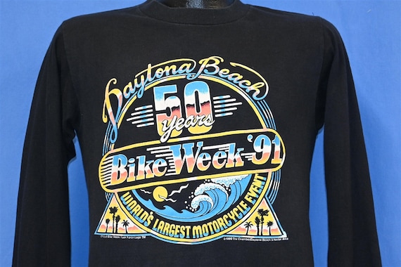 90s Harley Davidson Bike Week '91 Daytona Beach F… - image 1