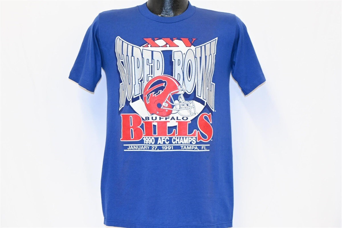 90s Super Bowl XXV Buffalo Bills AFC Champions NFL Football