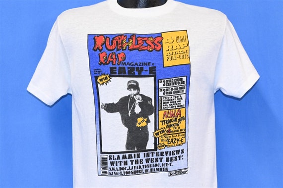 80s Eazy E 1989 Tour Rap Hip-Hop Ruthless Records Magazine - Etsy 日本