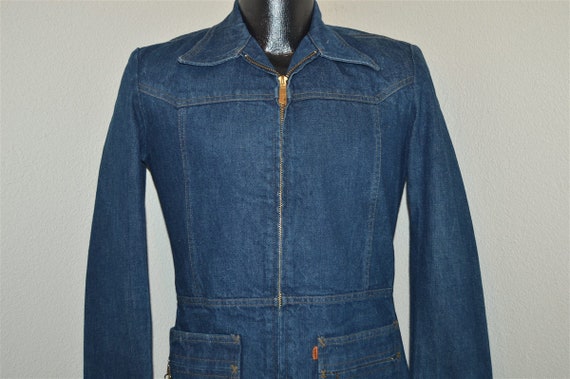 levi's orange tab denim jacket
