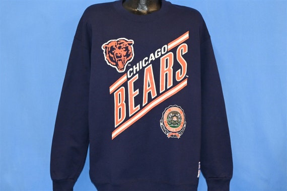 90s Chicago Bears Football Team Mascot Sweatshirt… - image 2