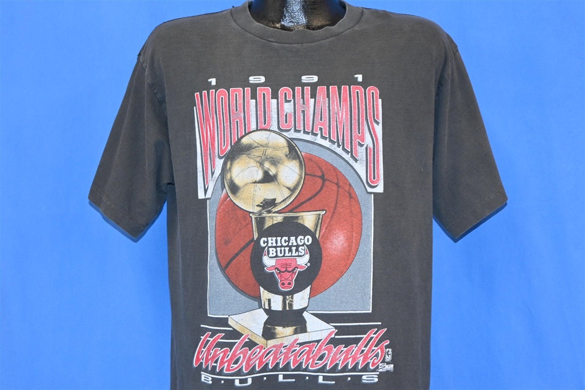 スポーツ・フィットネス CHICAGO BULLS THE 1990s 90s Chicago Bulls Unbeatabulls 1991 NBA World Champs