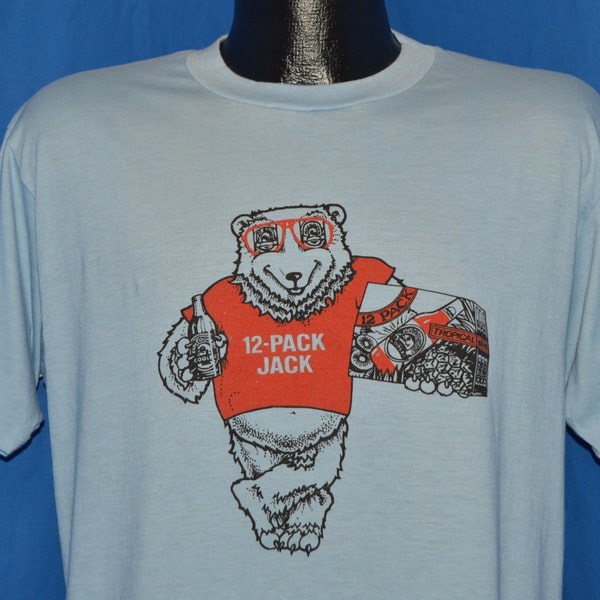 80s Twelve Pack Jack Sun Country Cooler t-shirt Large