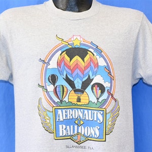 80s Aeronauts & Hot Air Balloons Festival Tallahassee Florida t-shirt Medium