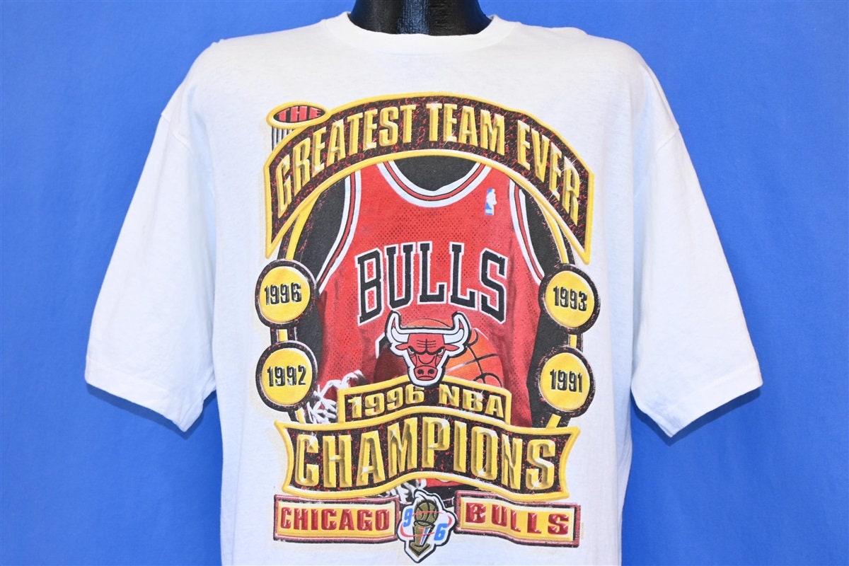 Men's Mitchell & Ness Black Chicago Bulls vs. Los Angeles Lakers Hardwood Classics 1991 NBA Finals Champions Victory Road T-Shirt