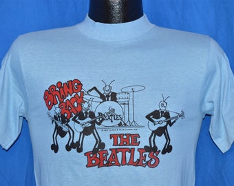 70s Bring Back the Beatles David Peel 1976 Rock Album t-shirt Small