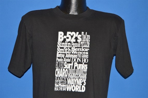 90s LA Gear Tour B-52's Pixies The Cure t-shirt Me