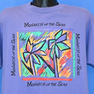 90s Monarch of the Seas Royal Caribbean Cruise Ship t-shirt Extra Large