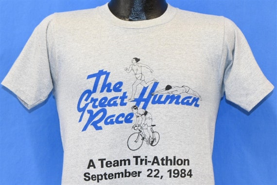 80s The Great Human Race Team Tri-Athlon Sarasota… - image 1