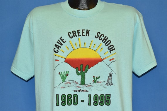 90s Cave Creek School 1960-95 Arizona Sunset Dese… - image 1