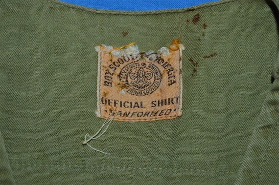 50s Boy Scouts of America Oklahoma Uniform Shirt … - image 7