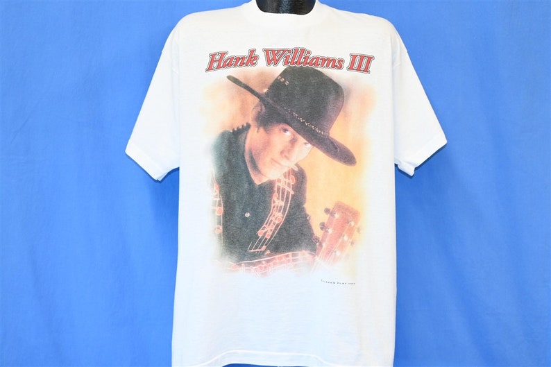 90s Hank Williams III Tradition Lives Country Music t-shirt Extra Large image 2