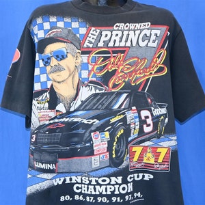 90er Jahre Dale Earnhardt Richard Petty Winston Cup T-Shirt Extra Large