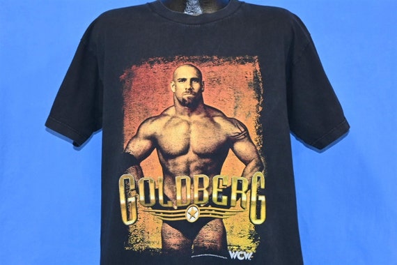 古着 90s WCW Bill Goldberg ゴールドバーグ フォト プロレス 格闘技 T