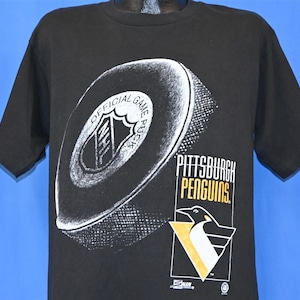 90s Pittsburgh Penguins NHL Hockey Team PA t-shirt Large