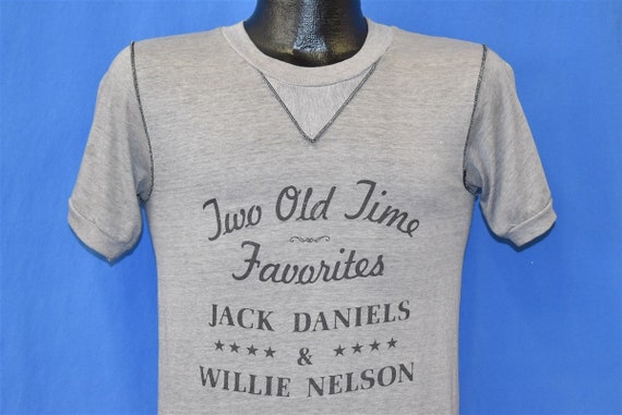 80s Jack Daniels Willie Nelson t-shirt Extra Small
