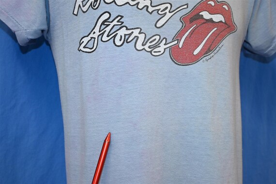 80s Rolling Stones Tongue Logo 1981 Rock n Roll B… - image 3