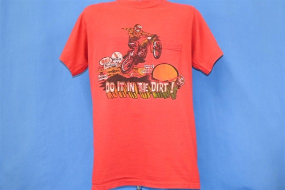 70s Do It In The Dirt Motocross Dirt Bike Racing … - image 2