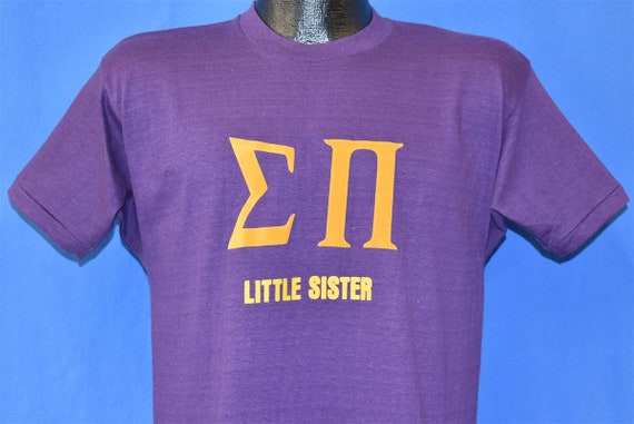 70s Sigma Pi Sorority Little Sister t-shirt Medium - image 1