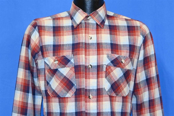 80s Levis Plaid Shirt Red Blue White Tapered Men's Button - Etsy New Zealand