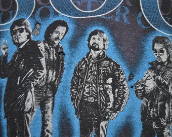 【レア　旧タグ　アメリカ製】　ブルーオイスターカルト　ツアーTシャツ　XLサイズ 80's BLUE OYSTER CULT ブルーオイスターカルト ツアーTシャツ 7