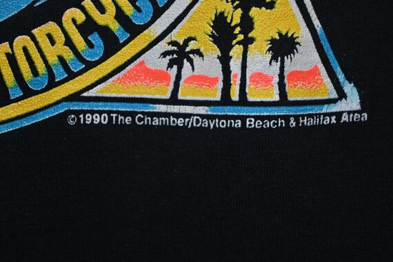 90s Harley Davidson Bike Week '91 Daytona Beach F… - image 3