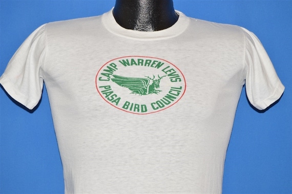 50s Boy Scout Camp Warren Levis Distressed t-shir… - image 1