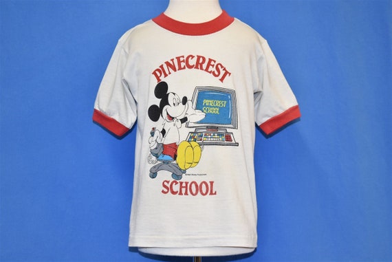 Mickey Mouse×Tropix Togs Tシャツ (6-8)