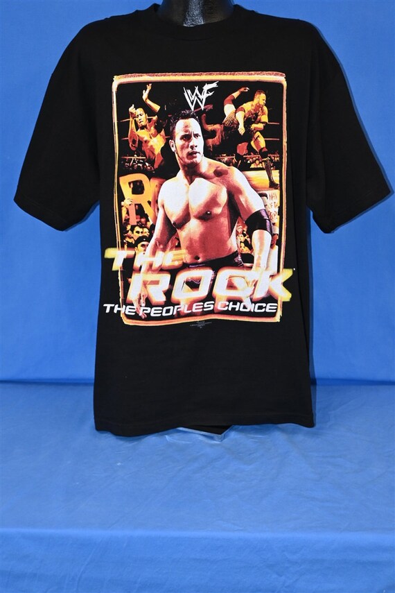 90s WWF the Rock Wresting WWE Peoples Choice T-shirt Extra Large