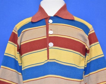 70s Striped Multi-Color Polo t-shirt Toddler 2T