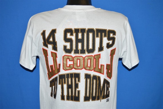 90s LL Cool J 14 Shots Deadstock t-shirt Medium - image 1