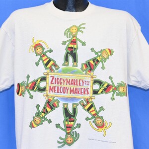 90s Ziggy Marley And The Melody Makers Reggae Music Family Band t-shirt Large