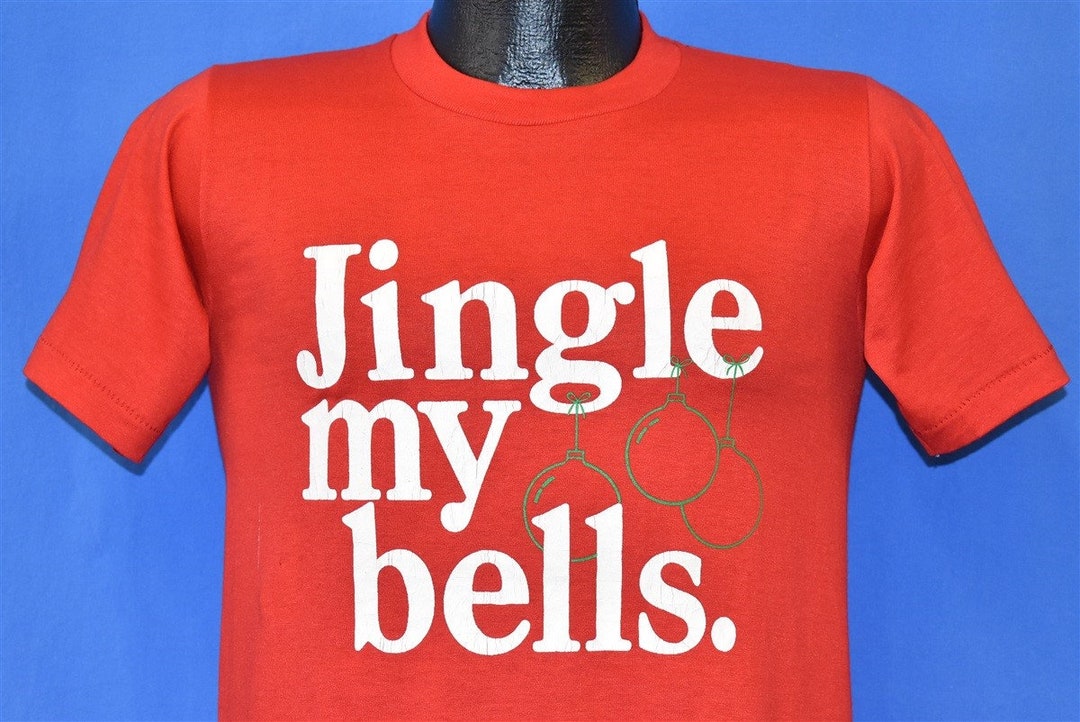 80s Jingle My Bells Funny Christmas T-shirt Small - Etsy