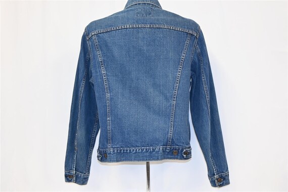 70s Levi's Type 3 Trucker Single Bar Stitch Denim… - image 3